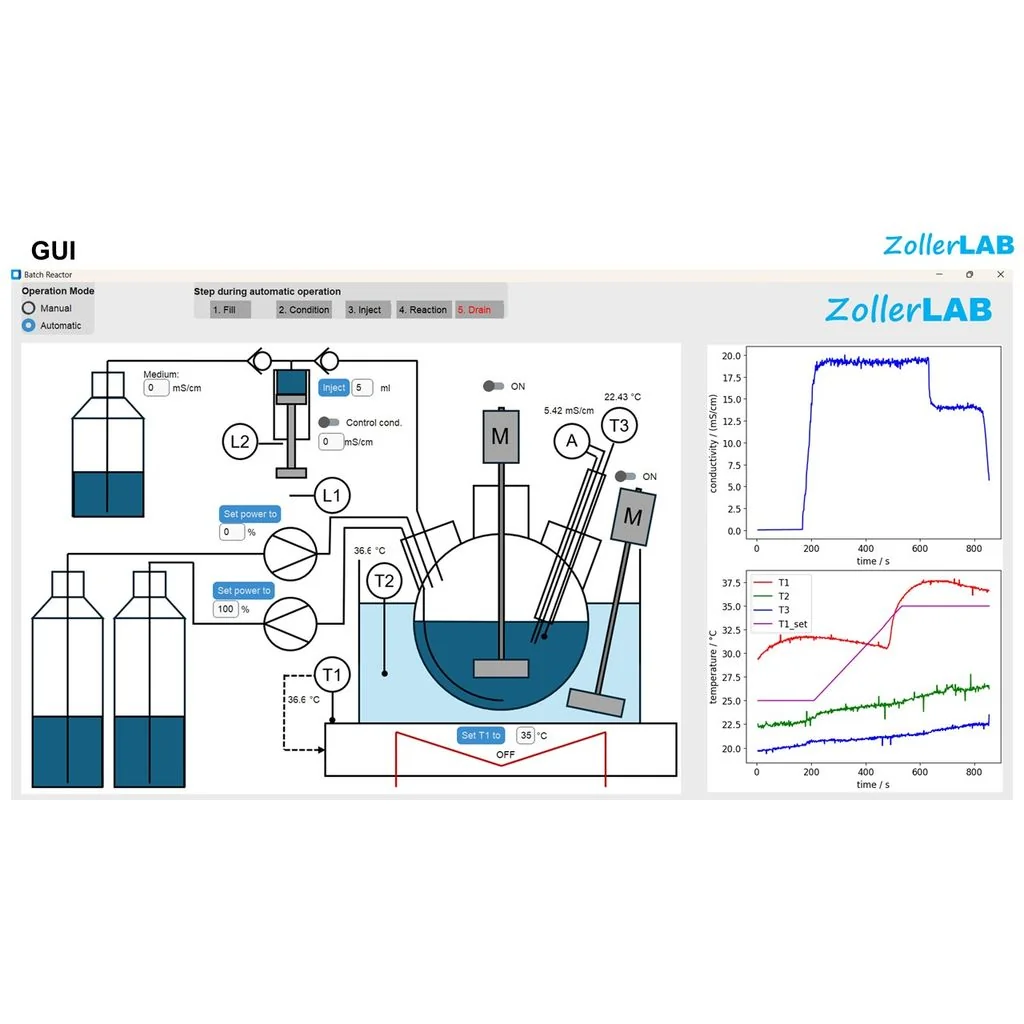 3D модель Автоматизированный реактор с мешалкой - фото 10