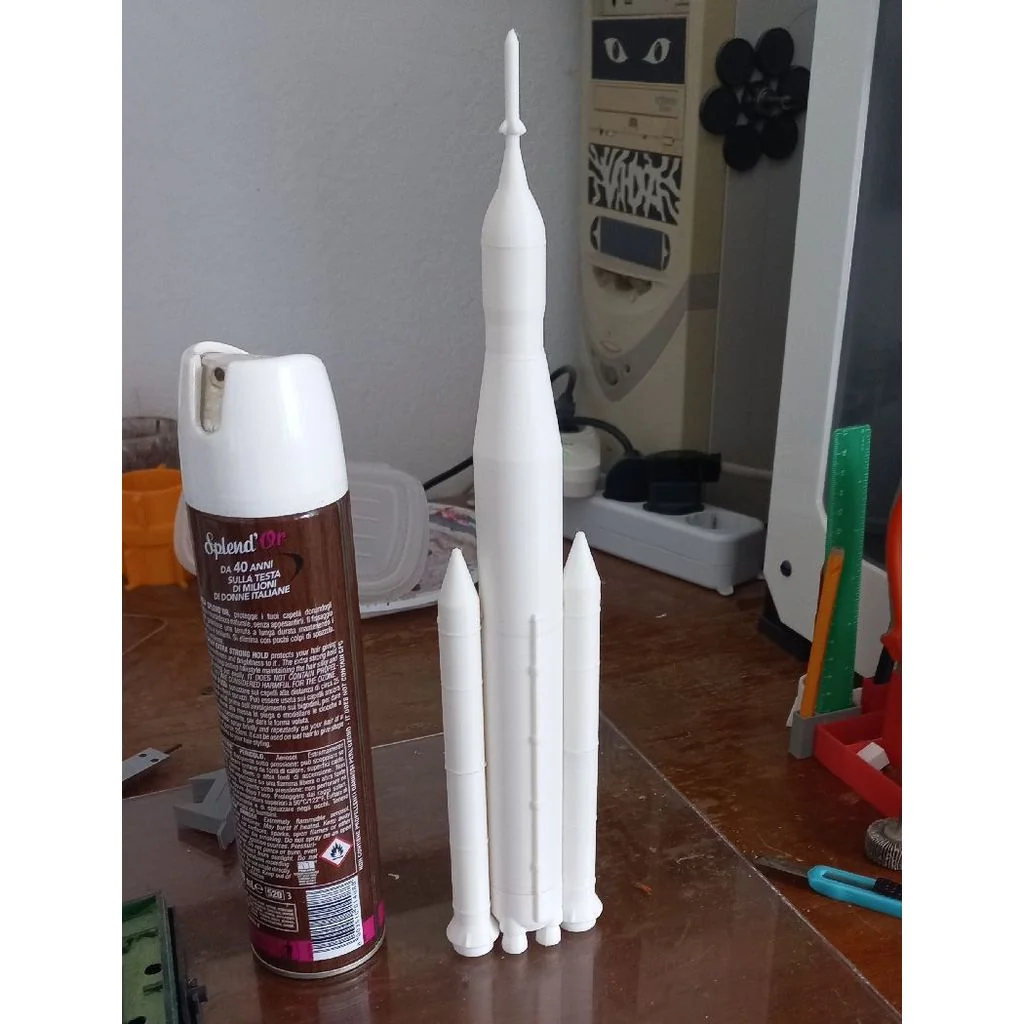 3D модель Модель ракеты SLS Artemis 2 - фото 1