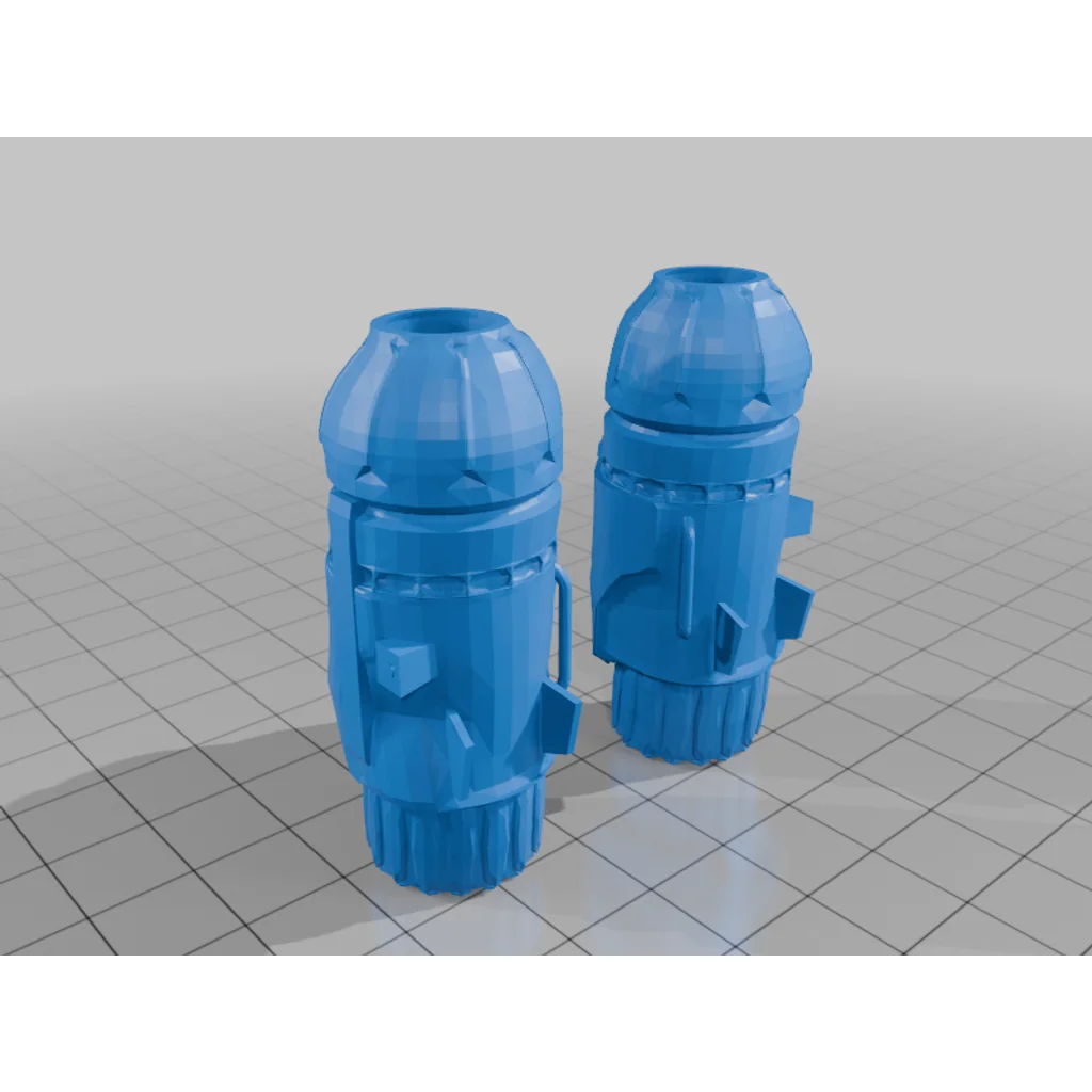 3D модель Модель Serenity [Firefly] с шасси и поворотными двигателями - фото 10