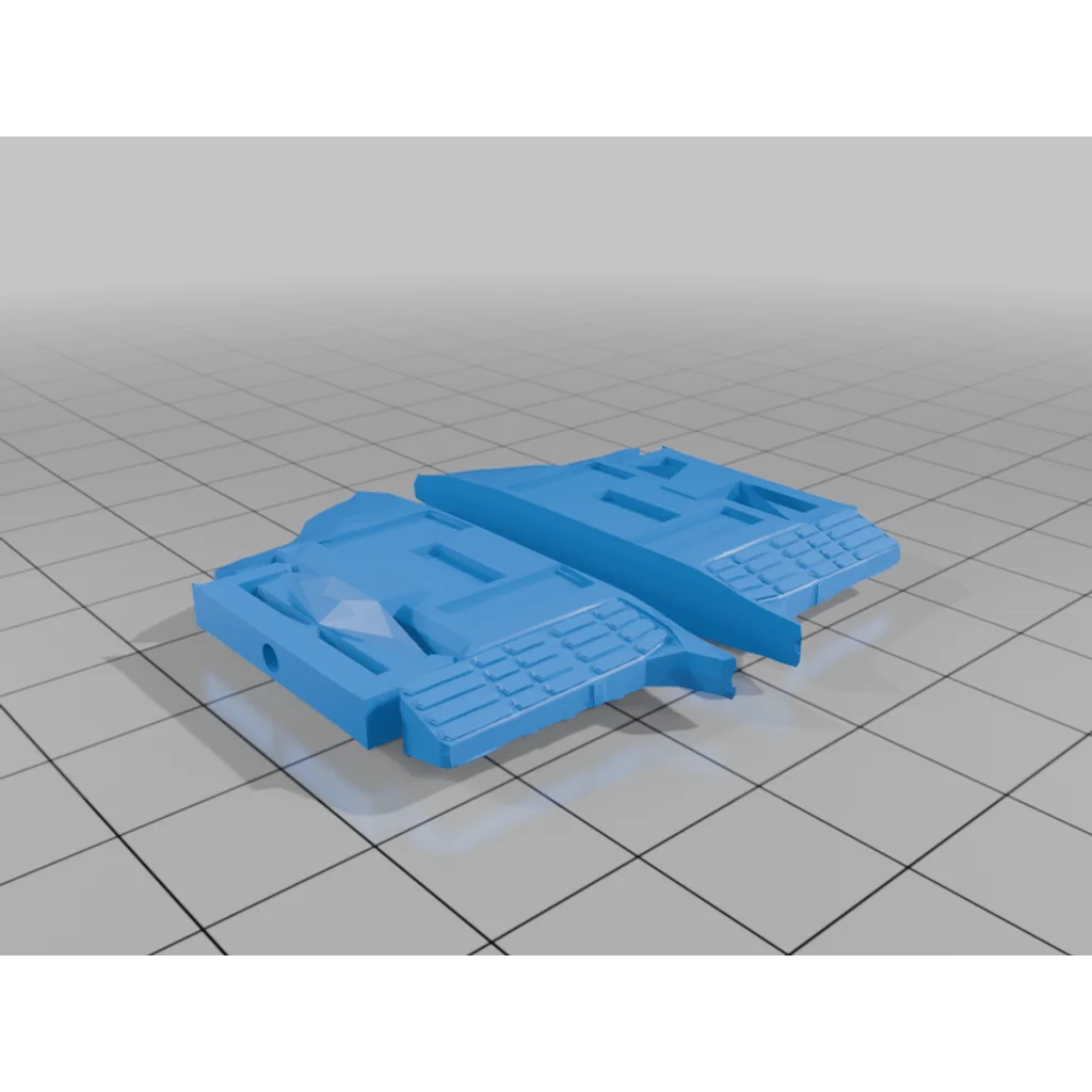 3D модель Модель Serenity [Firefly] с шасси и поворотными двигателями - фото 13