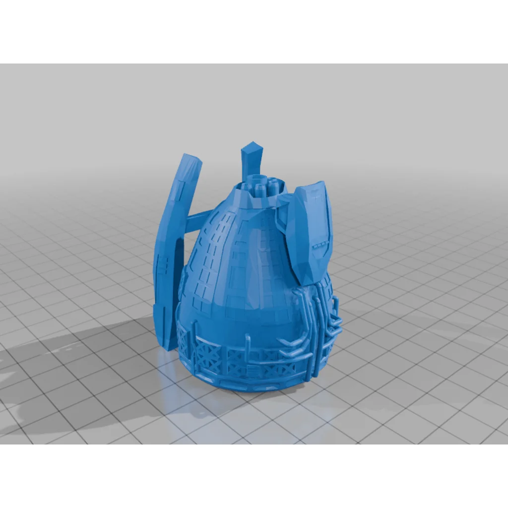 3D модель Модель Serenity [Firefly] с шасси и поворотными двигателями - фото 17