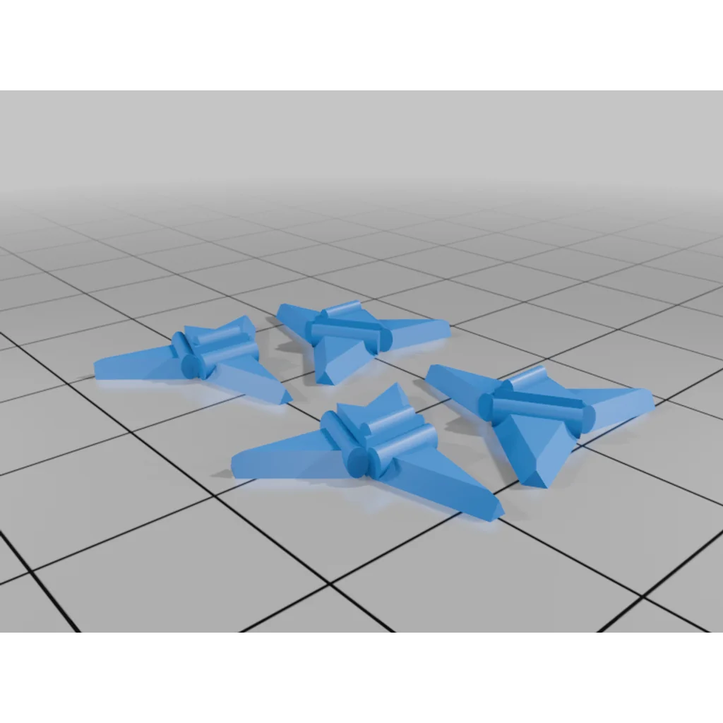 3D модель Модель Serenity [Firefly] с шасси и поворотными двигателями - фото 18