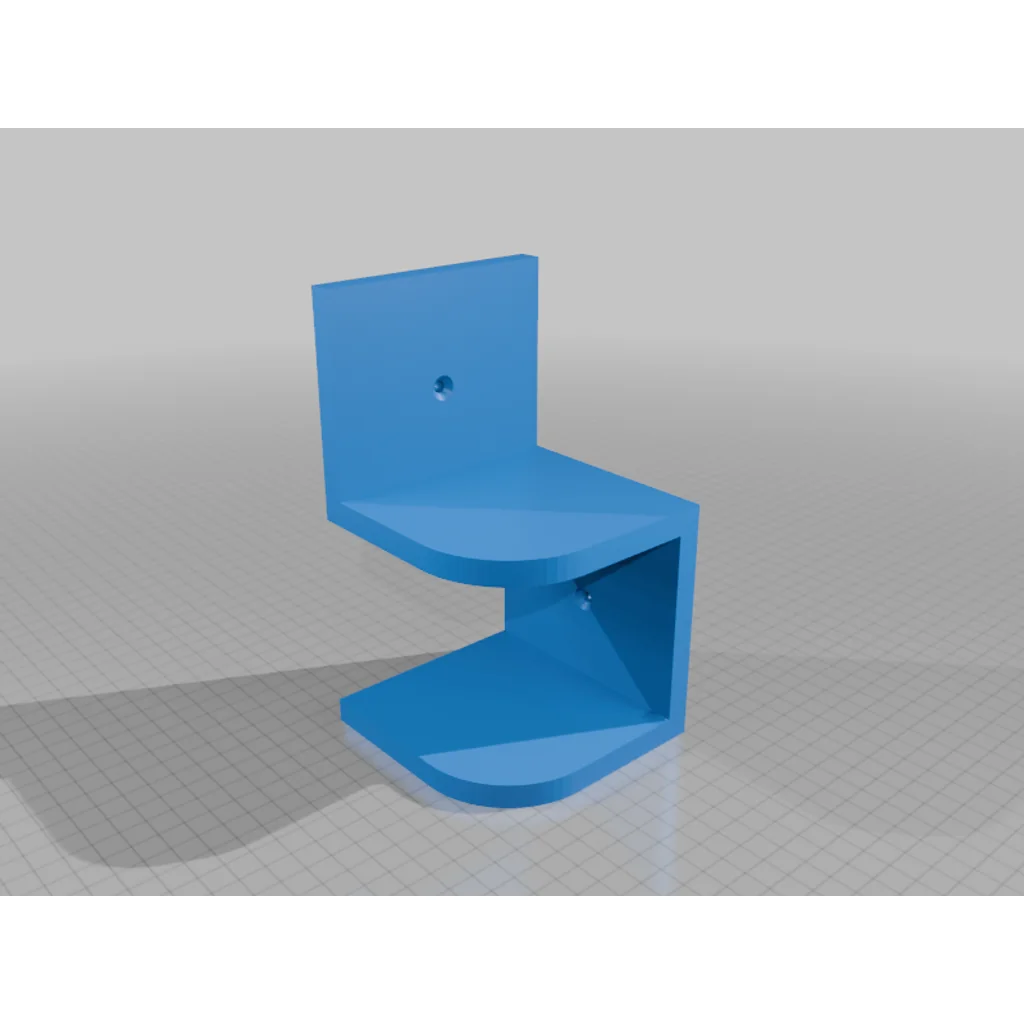 Складная угловая полка