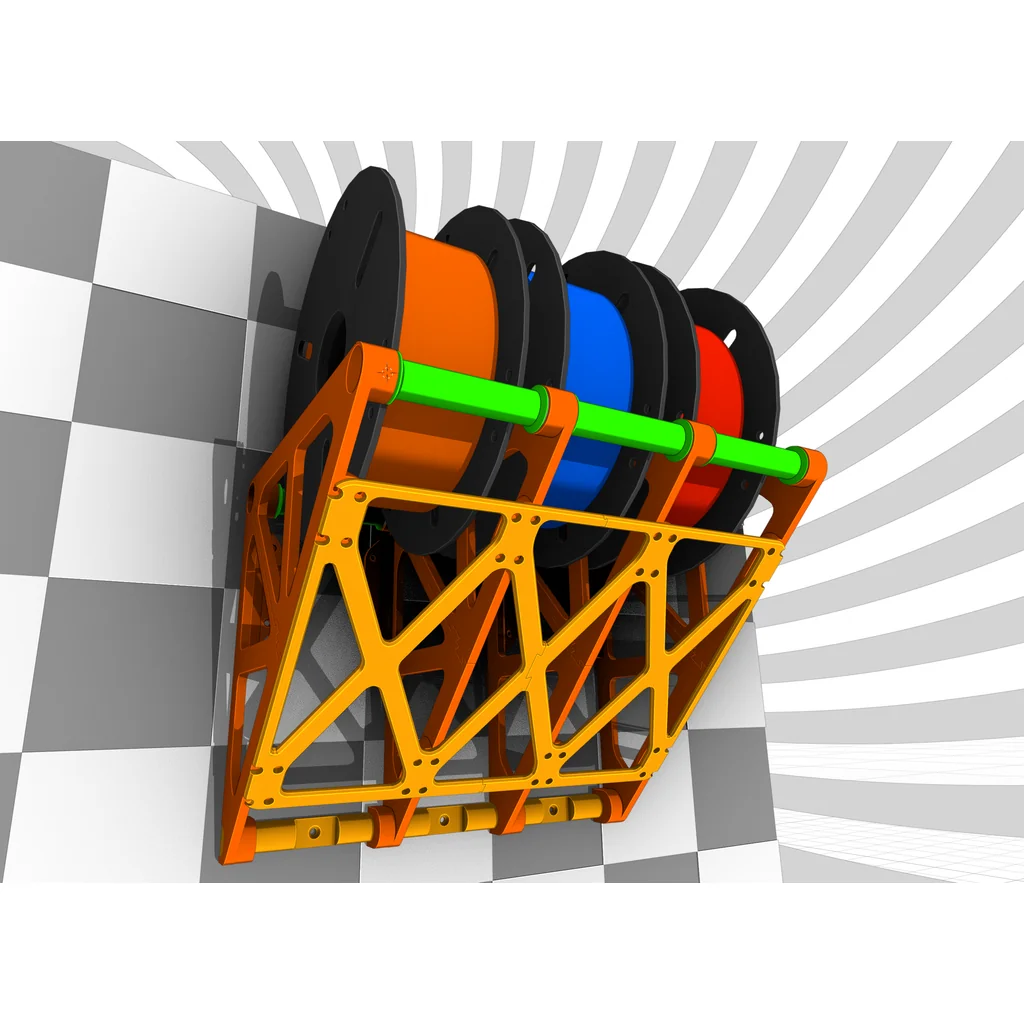 3D модель Держатель катушек для 3D-принтера - фото 1