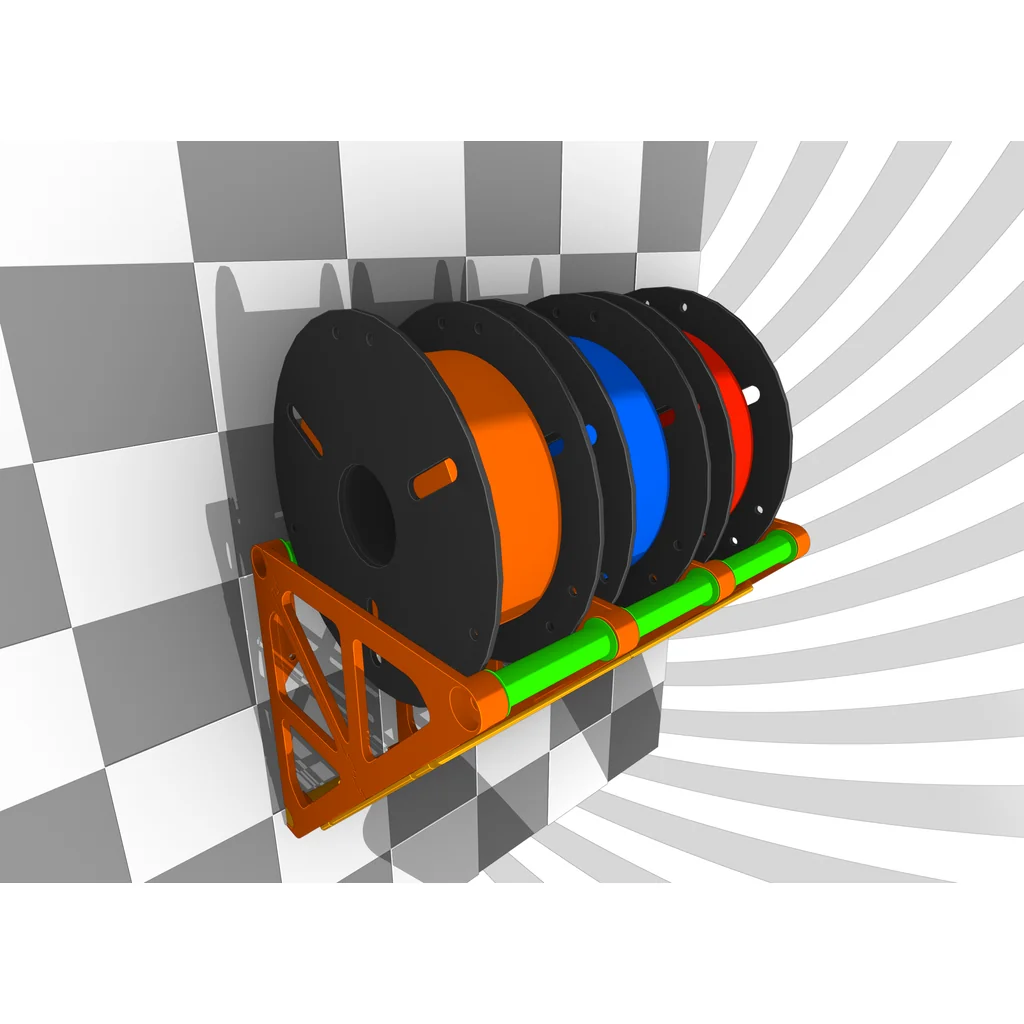 3D модель Держатель катушек для 3D-принтера - фото 2