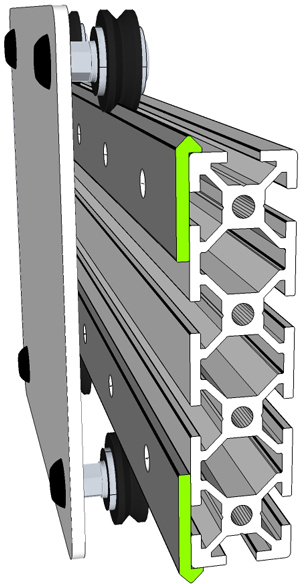 OpenBuilds® OPEN RAIL™ Система линейных подшипников