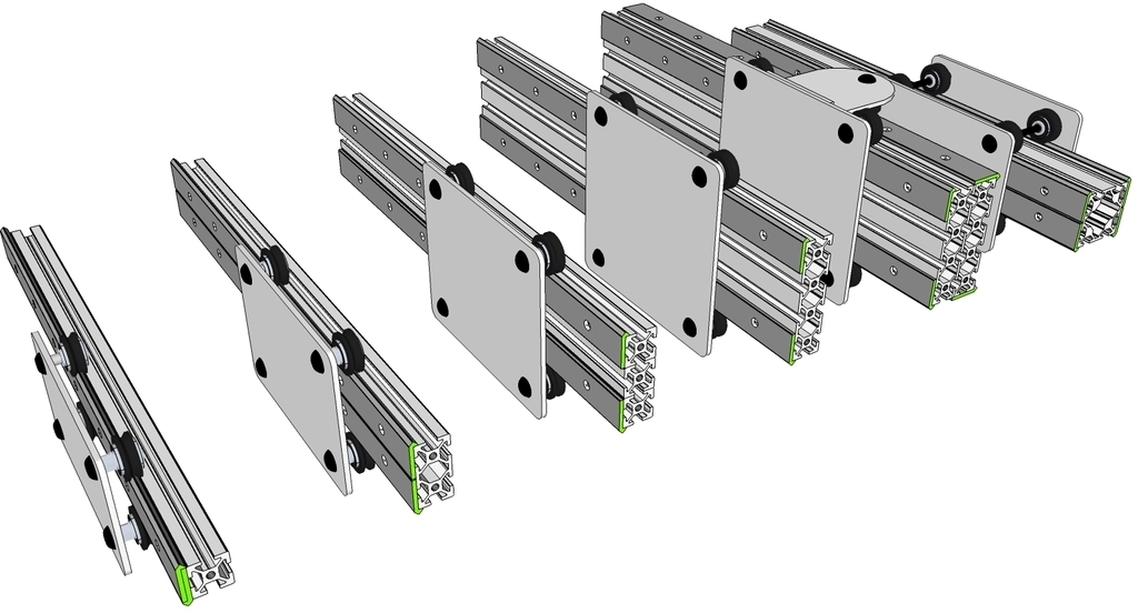 OpenBuilds® OPEN RAIL™ Система линейных подшипников