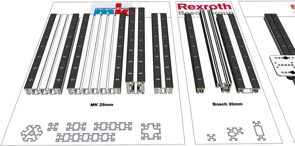 OpenBuilds® OPEN RAIL™ Система линейных подшипников