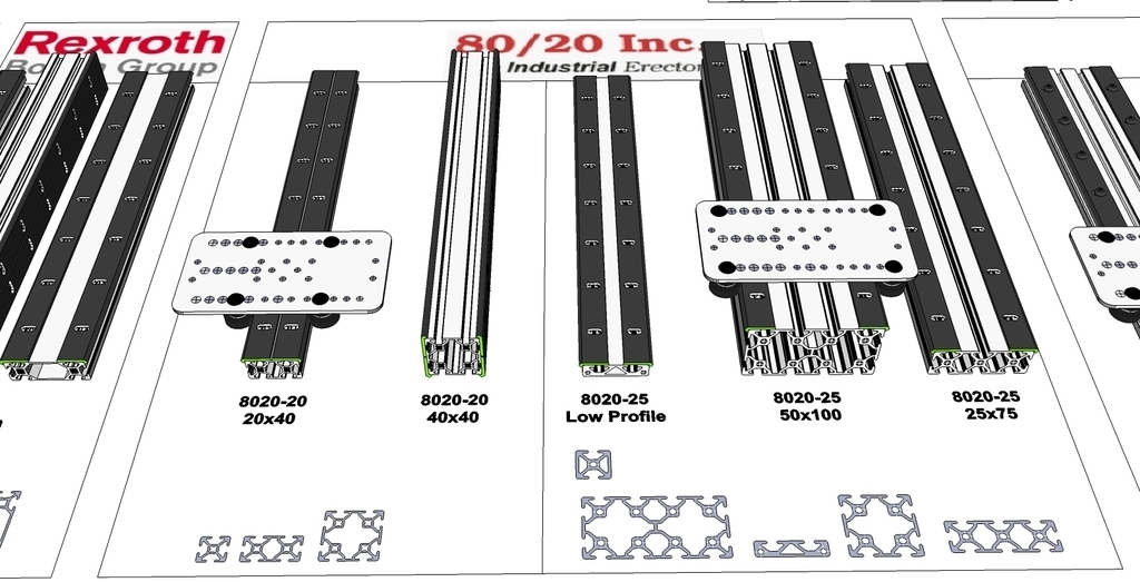 OpenBuilds® OPEN RAIL™ Система линейных подшипников