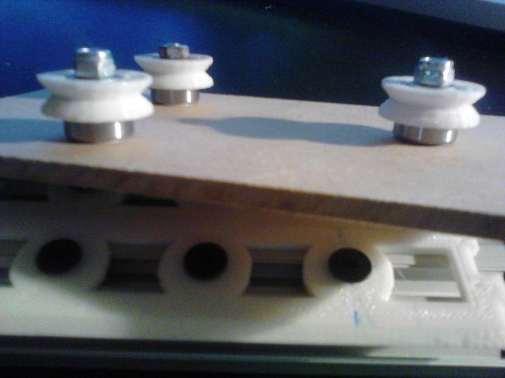 Печатная модель рельсов и колес для 3D-принтеров