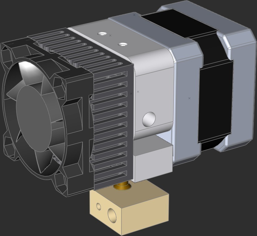 Экструдер QU-BD с открытым исходным кодом