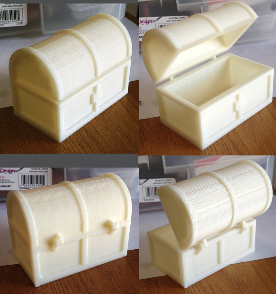 Маленький сундук с петлей