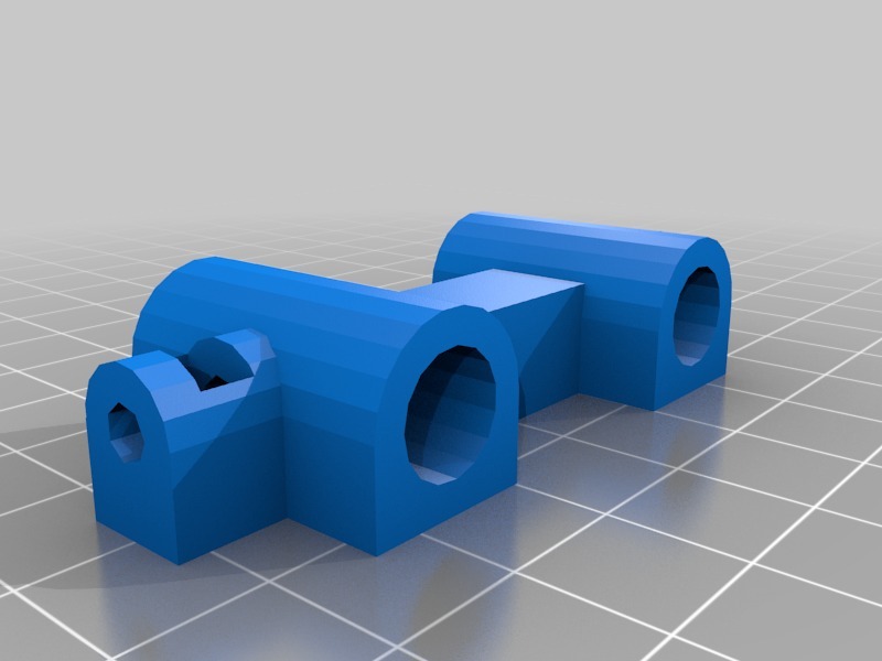 Соединитель для стержней 8мм для оптических экспериментов