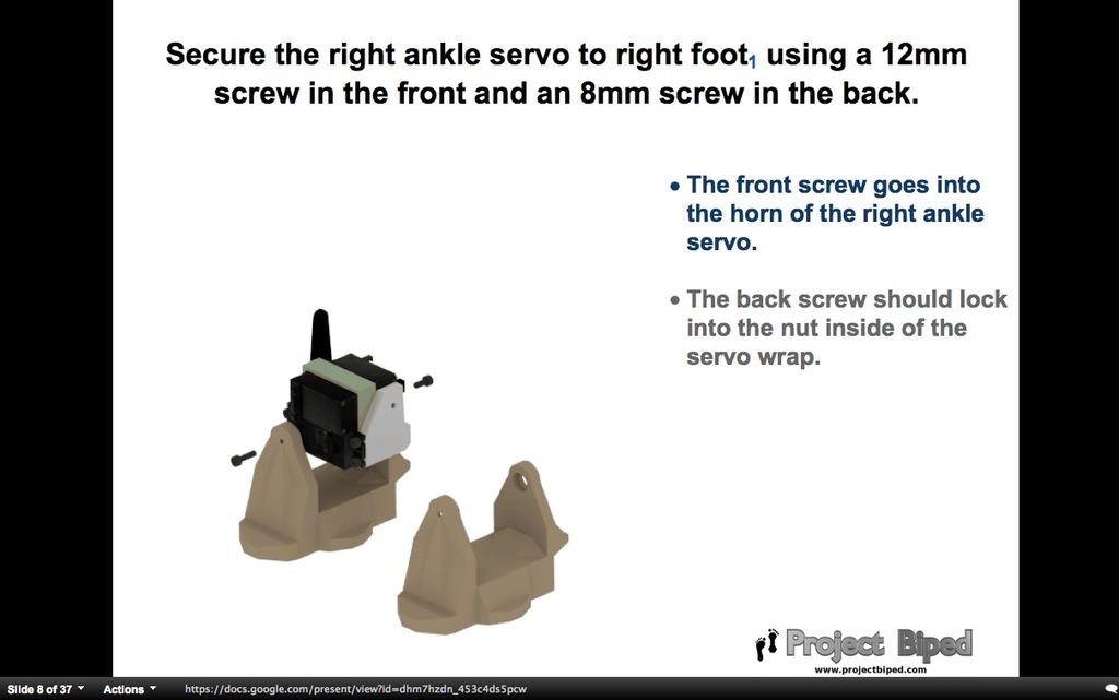 ROFI двуногий робот