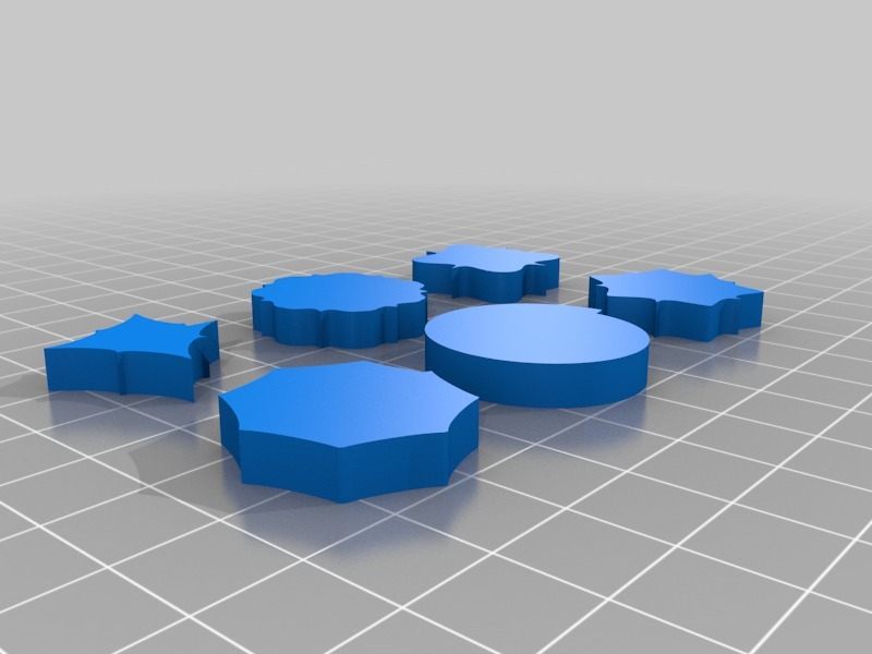 Параметрический генератор открытых форм для OpenSCAD