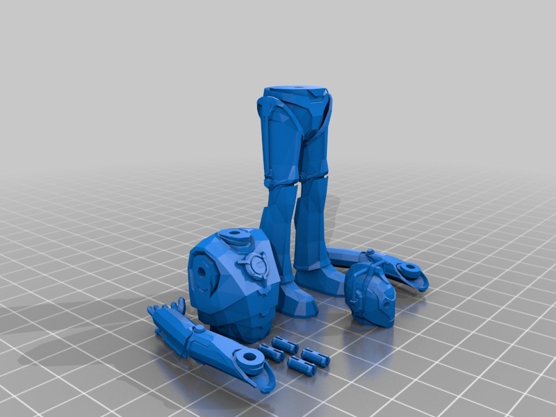 Модель Cyberman с подвижными частями