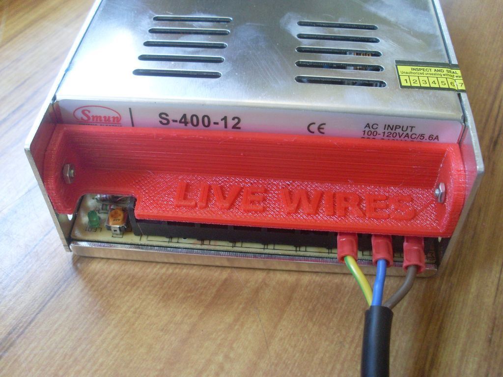 Крышка терминала блока питания Reprap