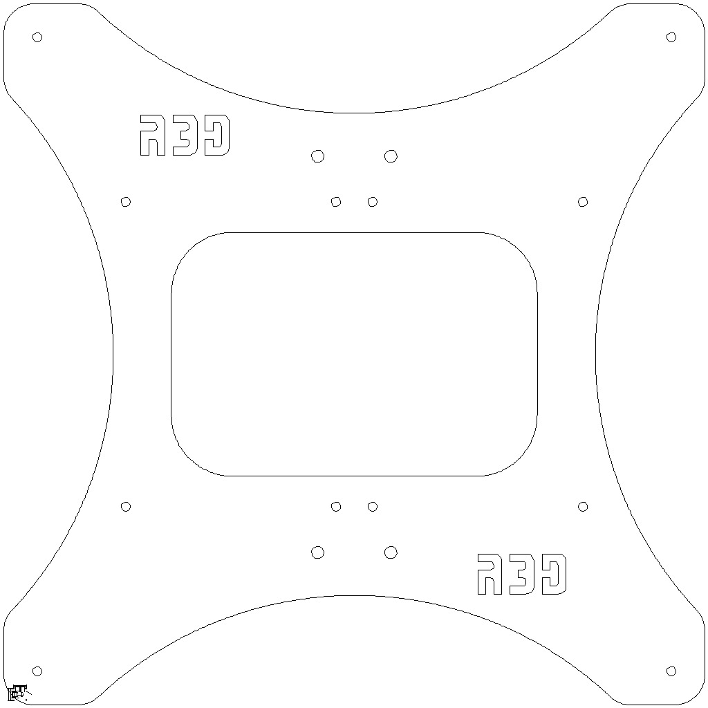 3D принтер OB1.4 с открытой рамой