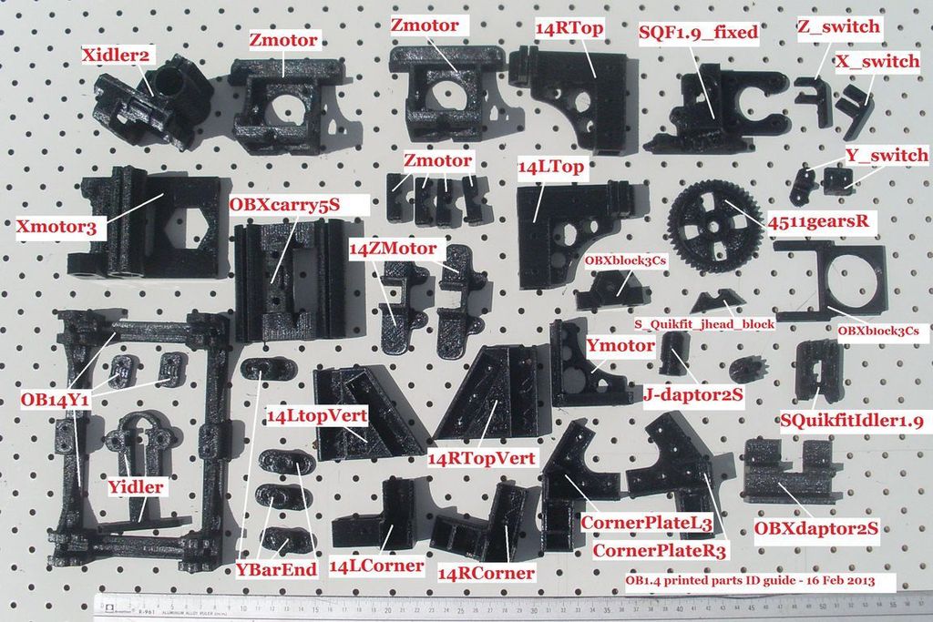 3D принтер OB1.4 с открытой рамой