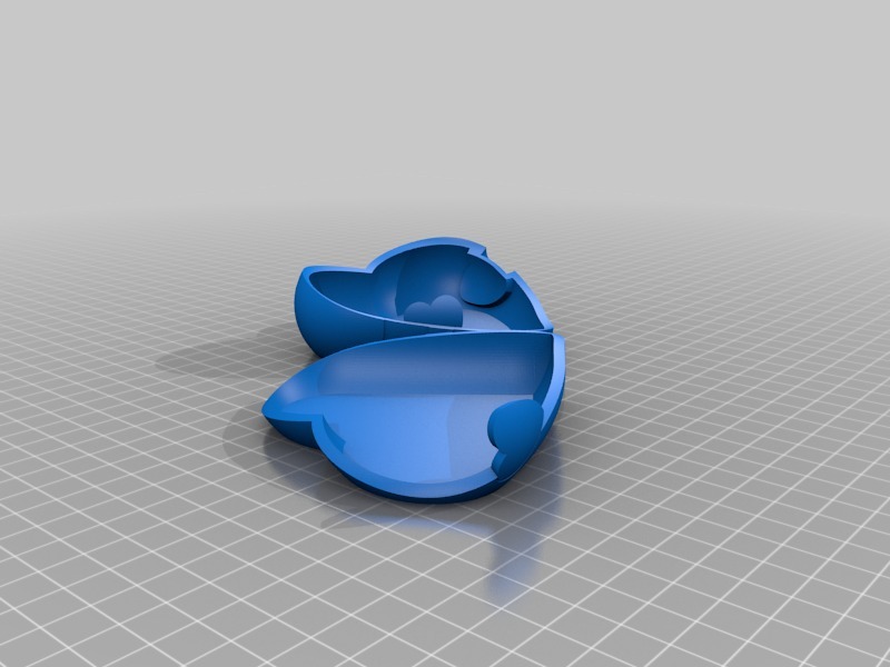 Сердечная коробка для подарков