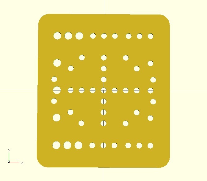 Модули OpenSCAD для компонентов Open Rail