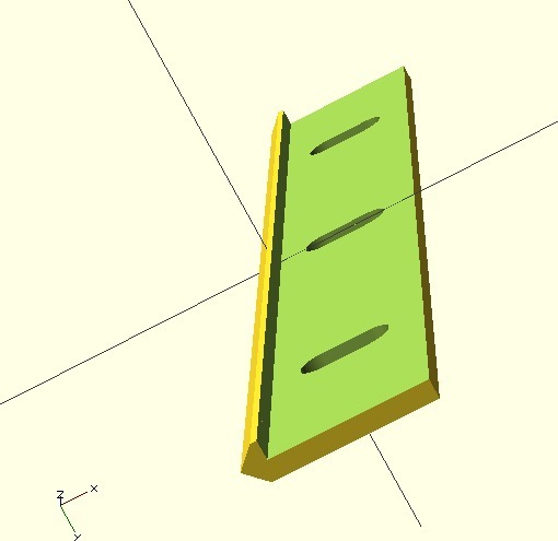 Модули OpenSCAD для компонентов Open Rail
