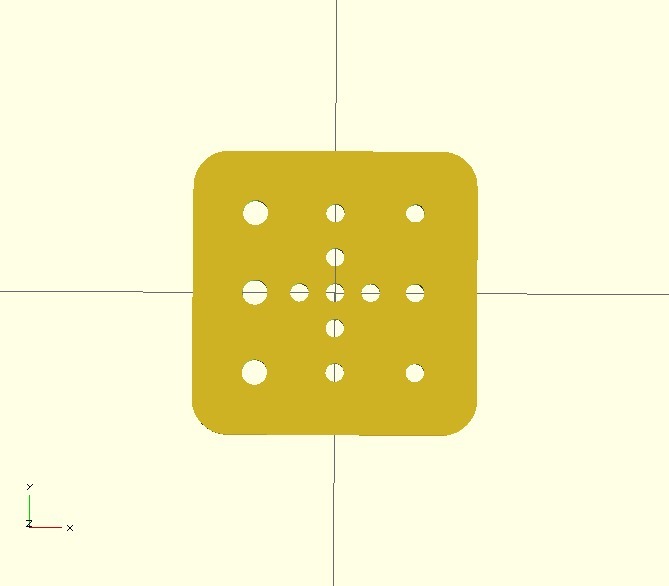 Модули OpenSCAD для компонентов Open Rail