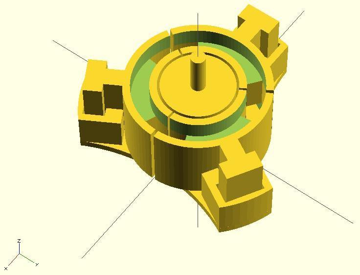 Открытый мотор для 3D-печати