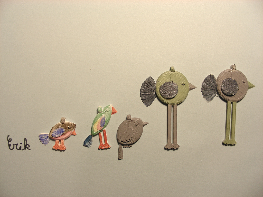 П pendant для птиц - генератор