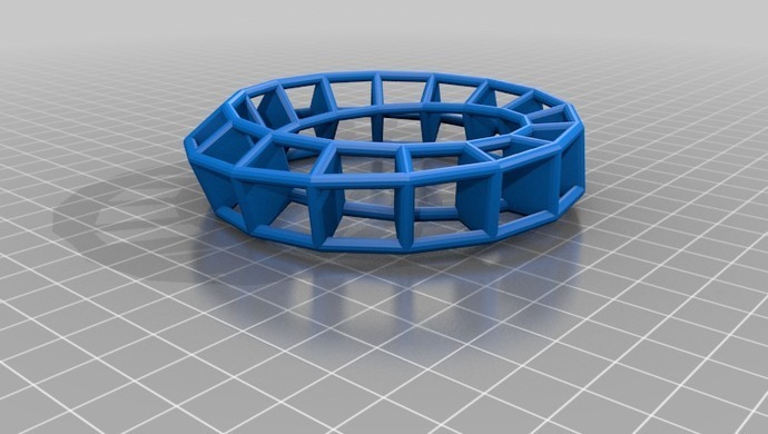 Настраиваемое кольцо/браслет в открытой рамке