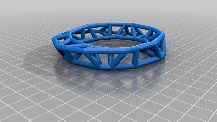 Настраиваемое кольцо/браслет в открытой рамке