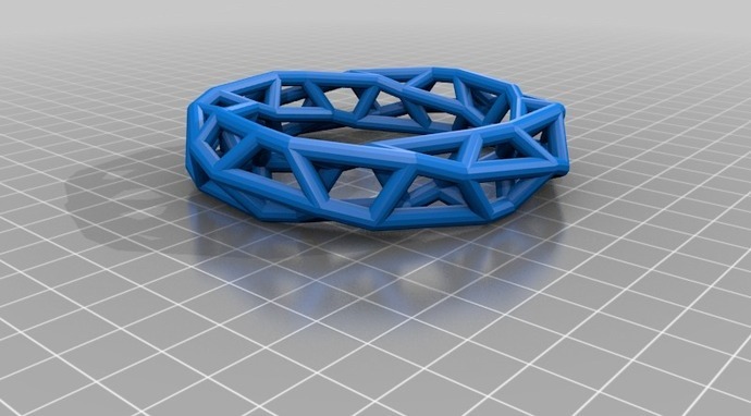 Настраиваемое кольцо/браслет в открытой рамке