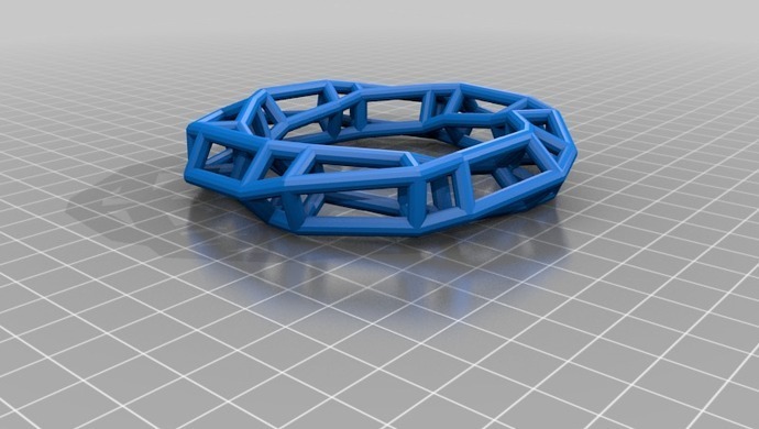 Настраиваемое кольцо/браслет в открытой рамке