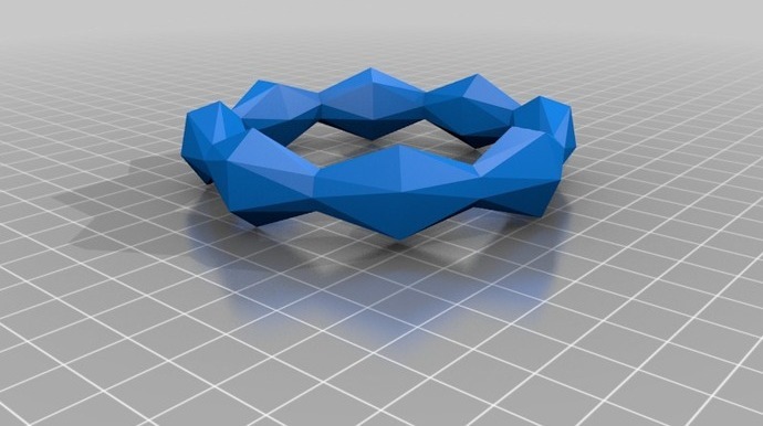 Настраиваемое кольцо/браслет в открытой рамке
