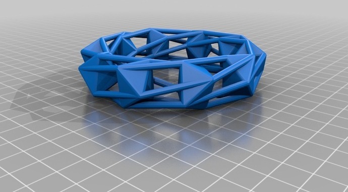 Настраиваемое кольцо/браслет в открытой рамке