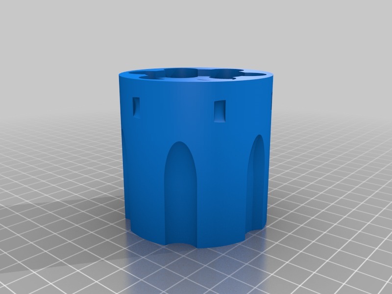 Держатель для карандашей Six Shot Open SCAD