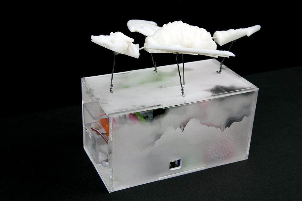 Анимированный дракон с использованием littleBits