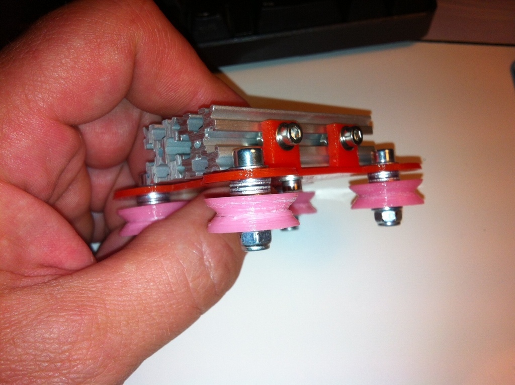 Крепежная плита для двойной балки Openbeam