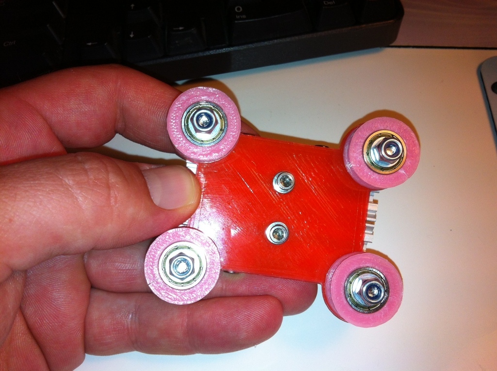 Крепежная плита для двойной балки Openbeam