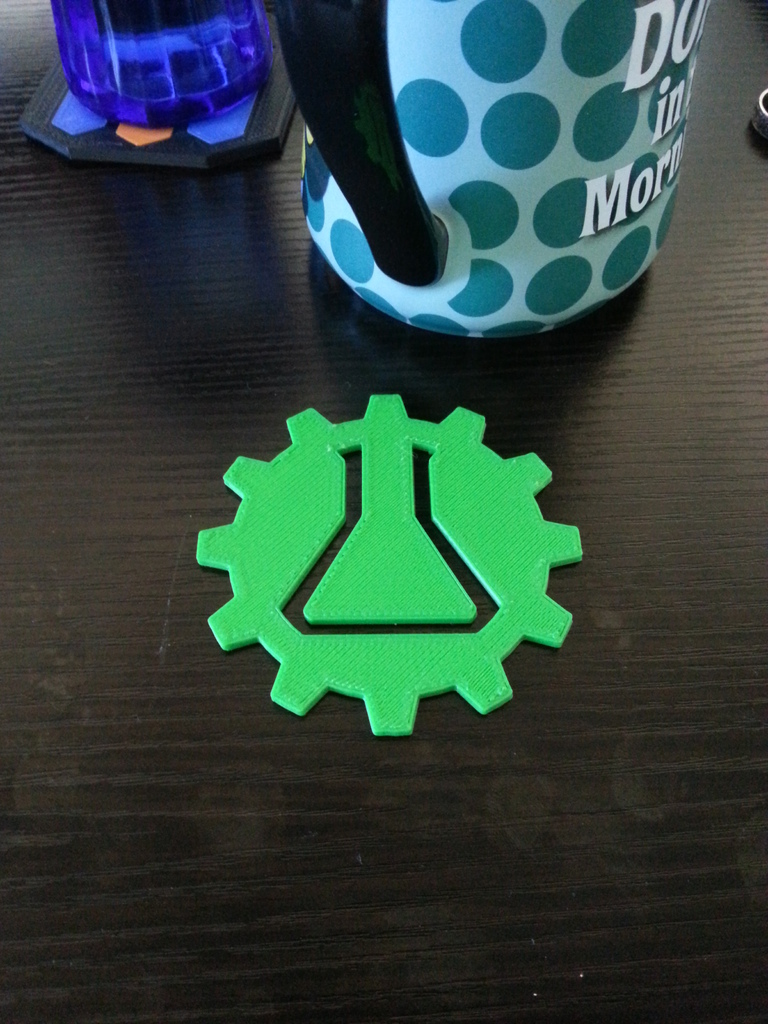 Подставка для стаканов с логотипом Open Lab Idaho