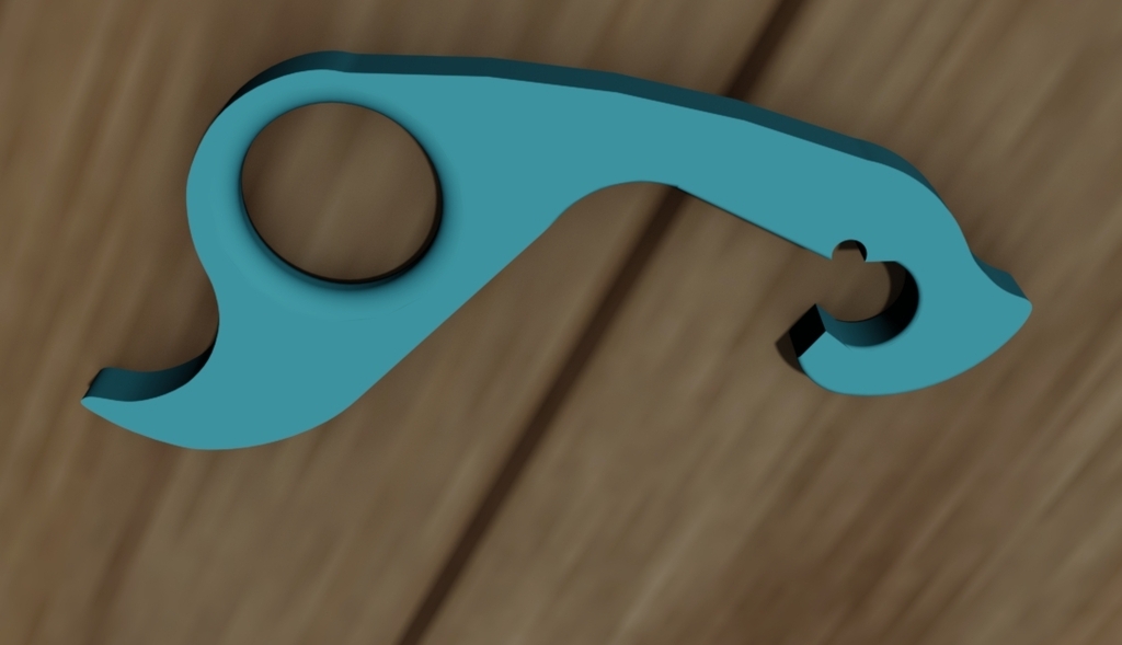 Открывалка для бутылок с одним хватом