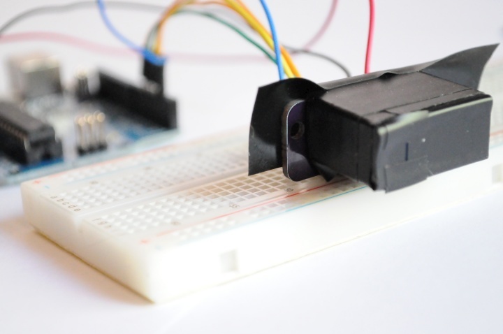 Мини спектрометр открытого типа