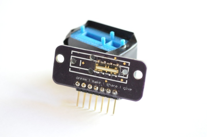 Мини спектрометр открытого типа