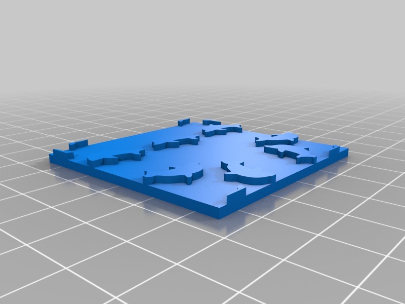 Пазл для детей: Четыре квадрата