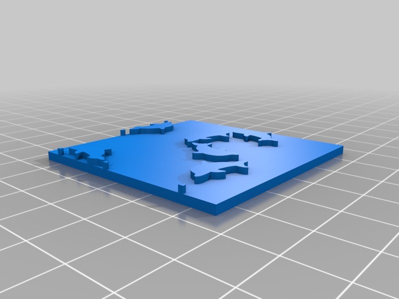 Пазл для детей: Четыре квадрата