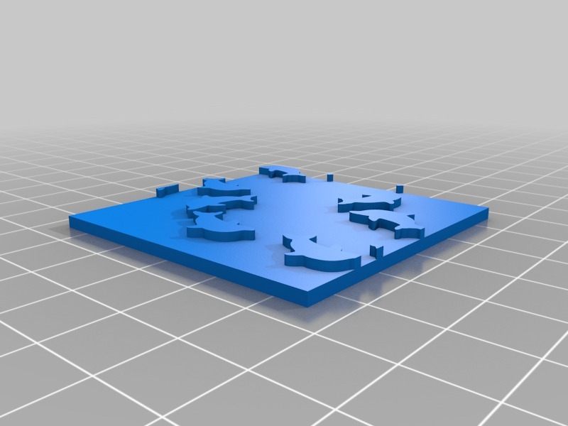 Пазл для детей: Четыре квадрата