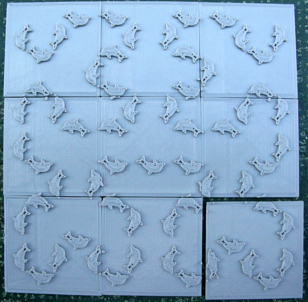 Пазл для детей: Четыре квадрата