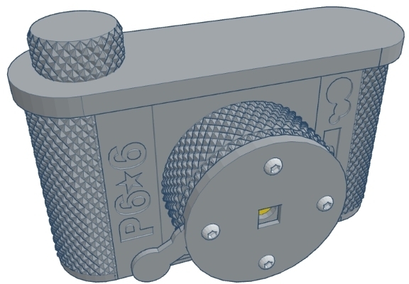 P6*6 120 Пинхол Камера