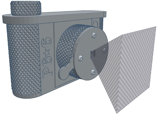 P6*6 120 Пинхол Камера