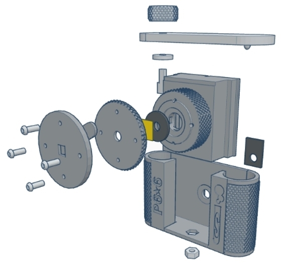 P6*6 120 Пинхол Камера